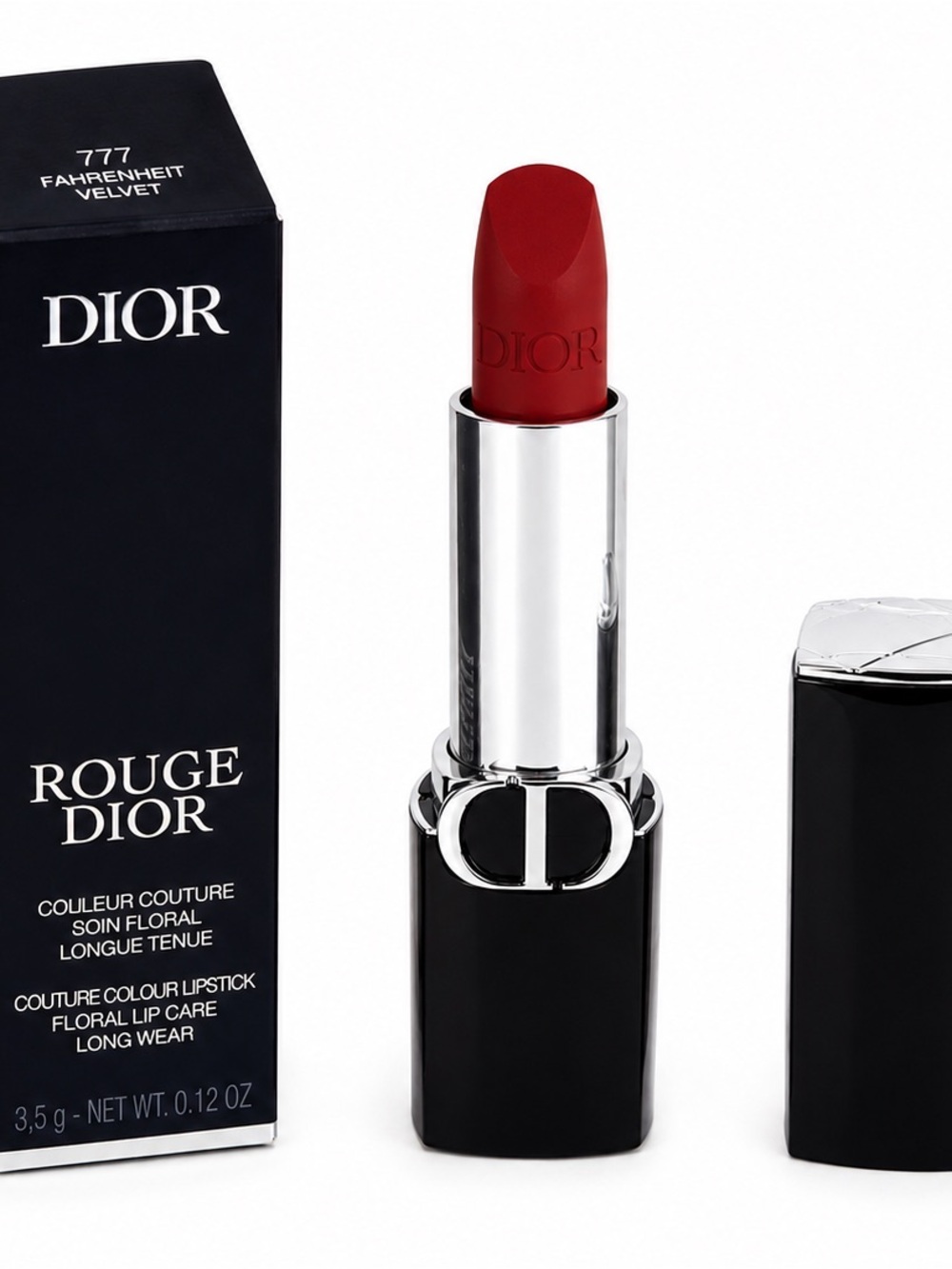 Dior Rouge Lipstick — Vibrant Red